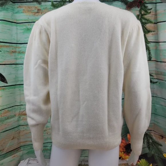 L’ULTIMA Lambswool Angora Blend Designer Collection Cardigan - Picture 4 of 7